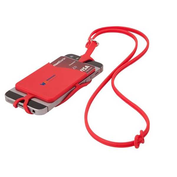 Silicone Phone & Card Holder  Wenning Branding